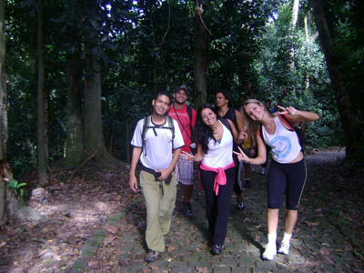 Trekking no Corcovado. Misti House hostel